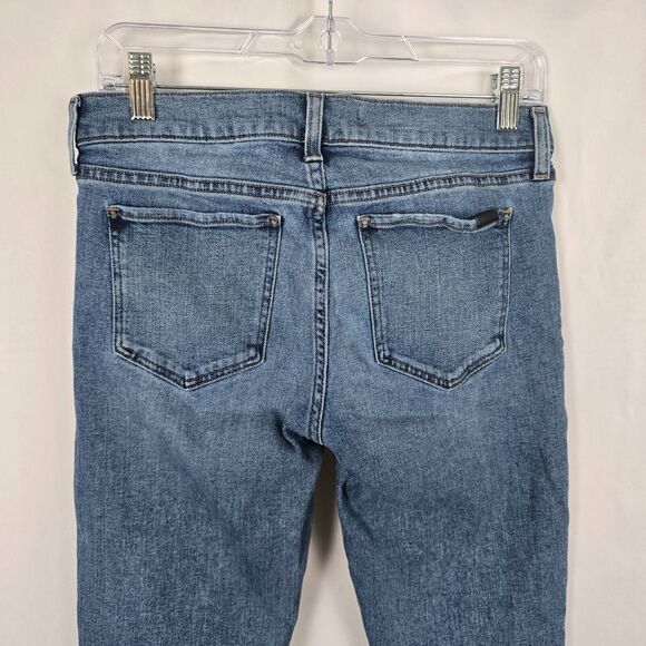 Joe's Jeans Women's 27 Blue Medium Wash The Icon Mid Rise Skinny Ankle - Picture 6 of 16